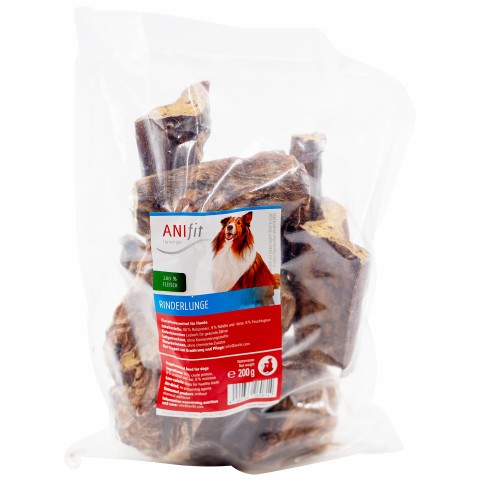 Hund Snacks Rinderlunge 200g 1 Stück -1- Anifit